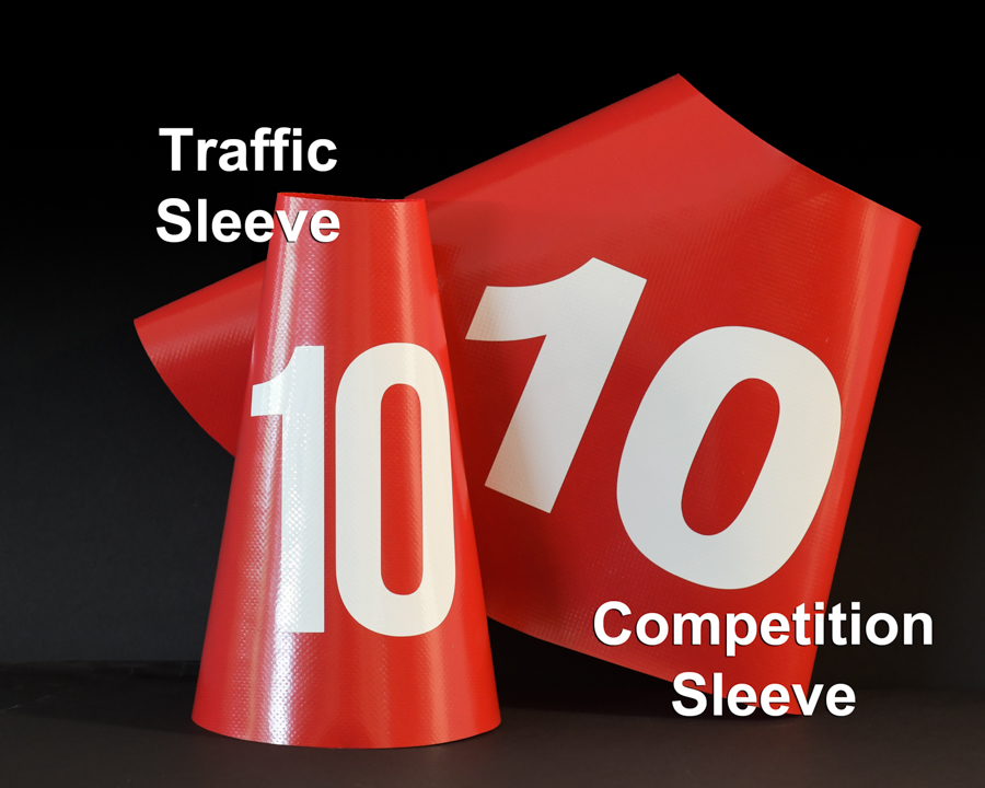 Traffic Cone Sleeves - Full Set